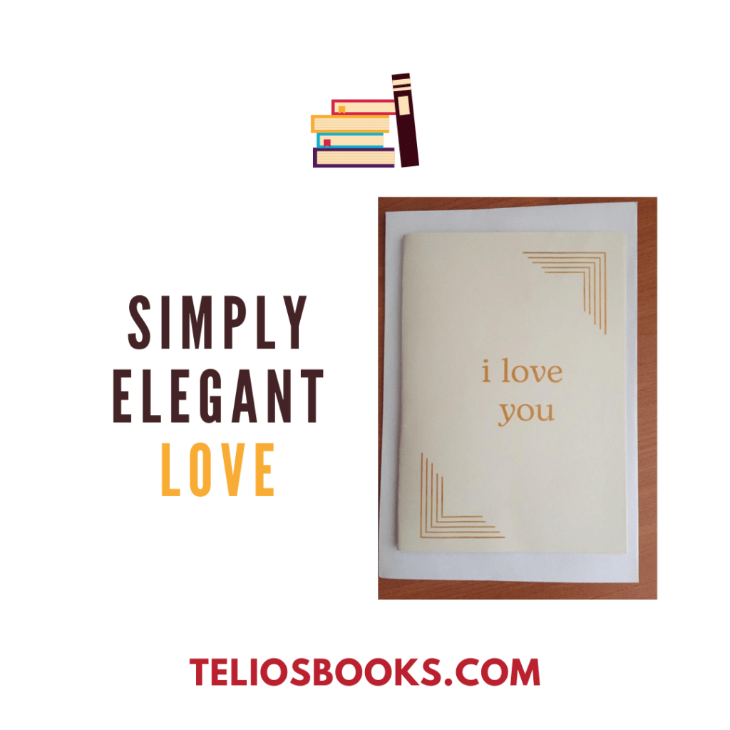 TELIOS BOOKS | LOVE GREETING CARDS | SIMPLY ELEGANT COLLECTION