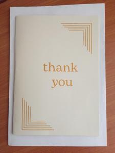 TELIOS BOOKS | THANK YOU GREETING CARDS | SIMPLY ELEGANT COLLECTION