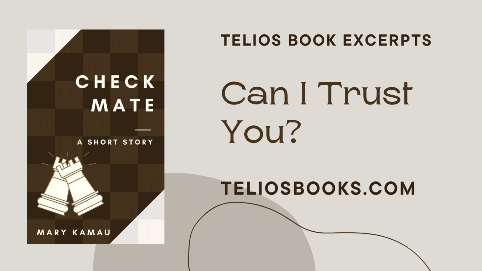 Can I Trust You? | Checkmate By Mary Kamau | Telios Books