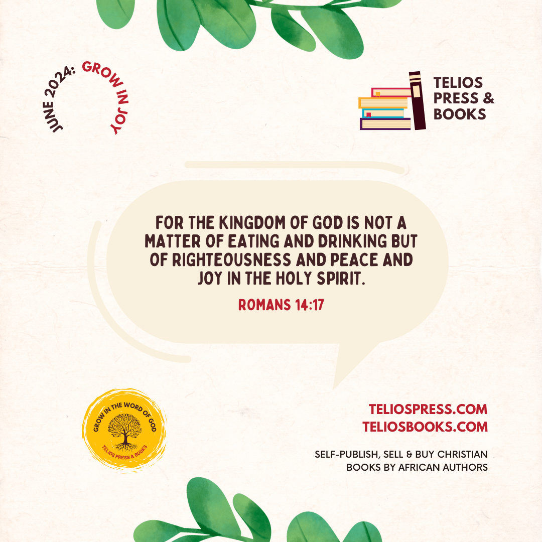 Grow In Joy – Romans 14:17