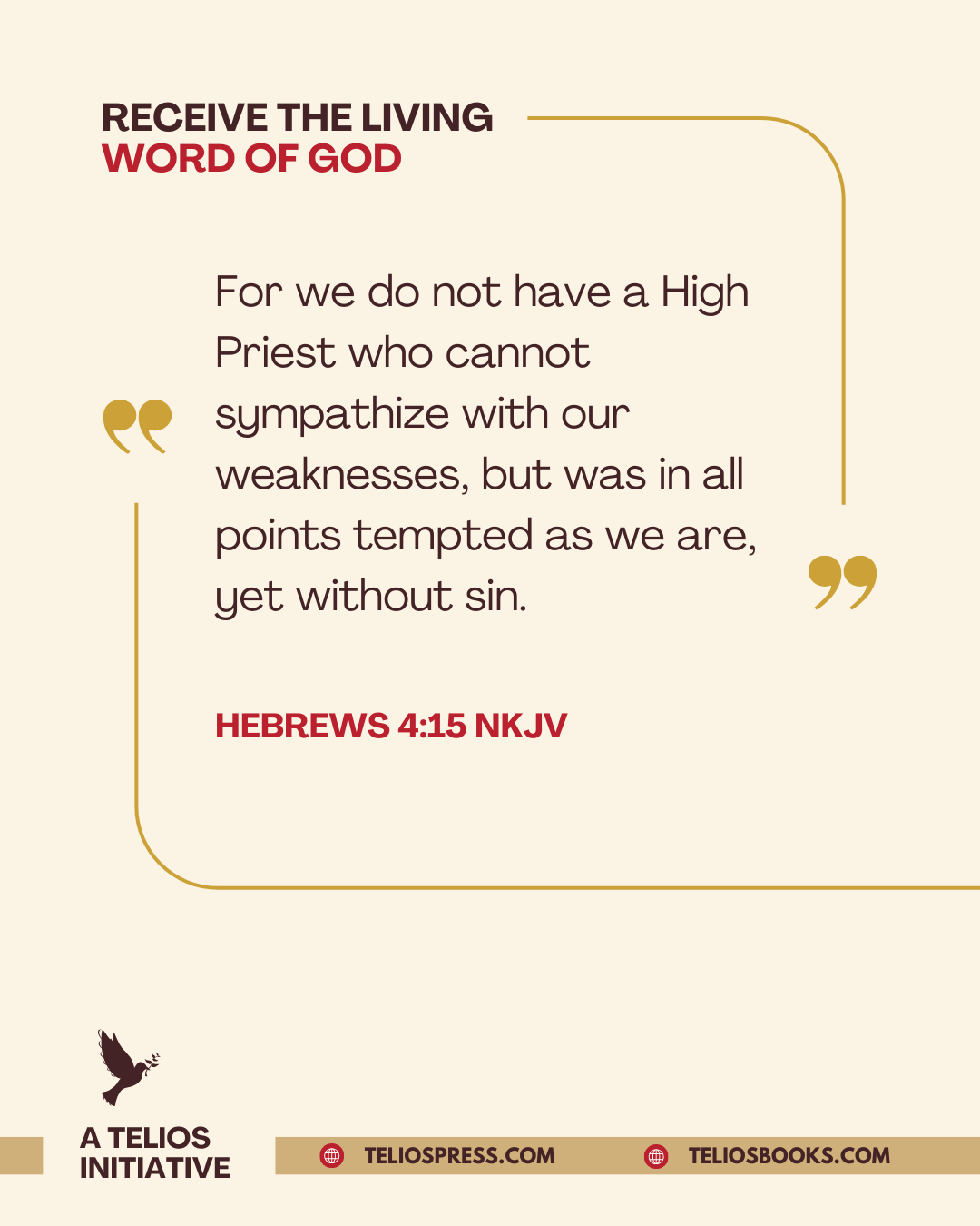 Mini-Devotional: Hebrews 4:15
