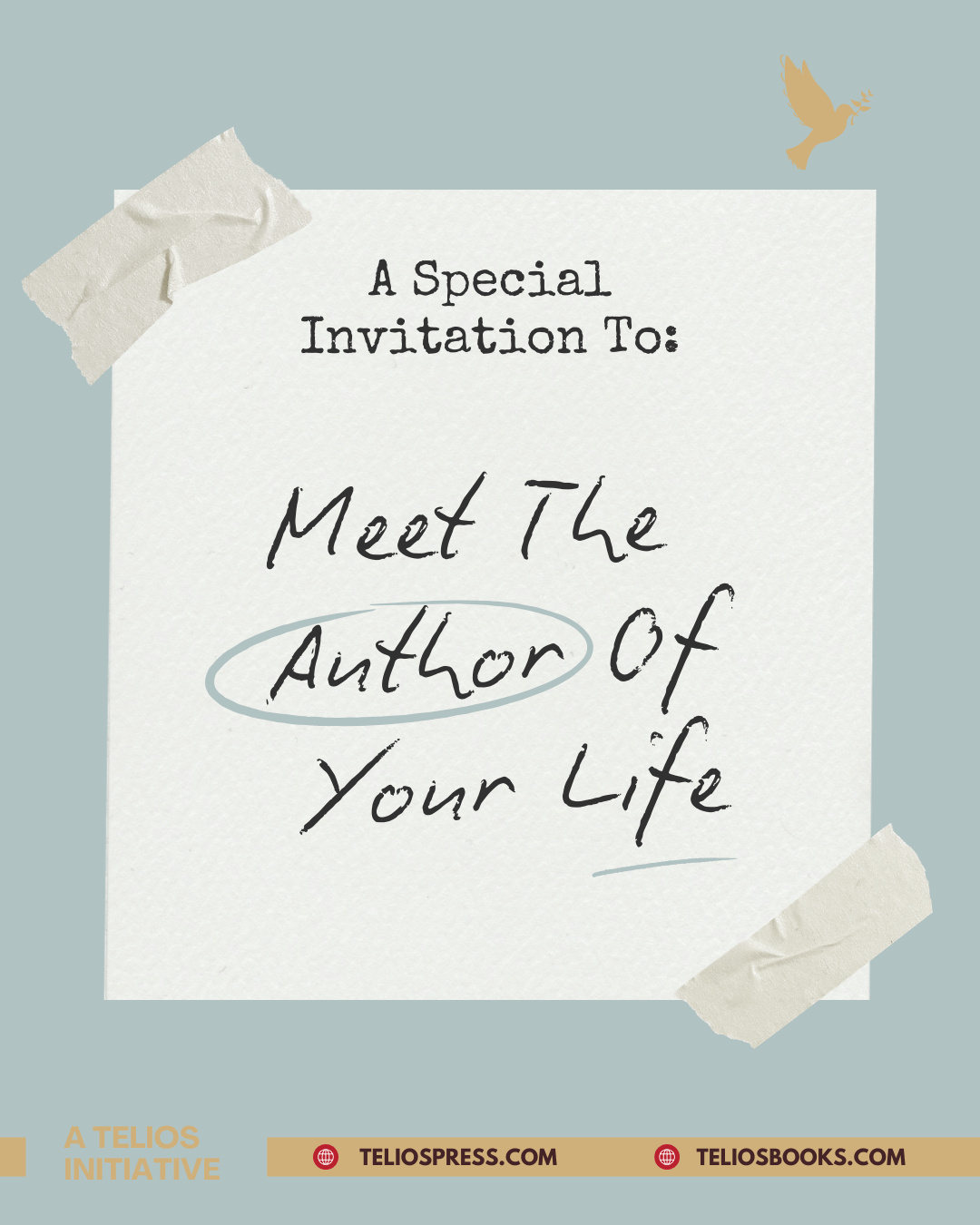 Meet The Author Of Your Life #9